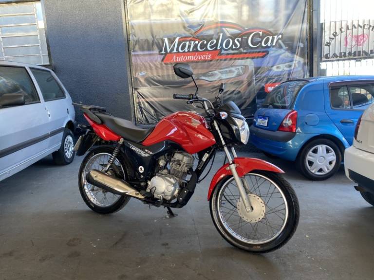 HONDA - CG 125 - 2014/2014 - Vermelha - Sob Consulta