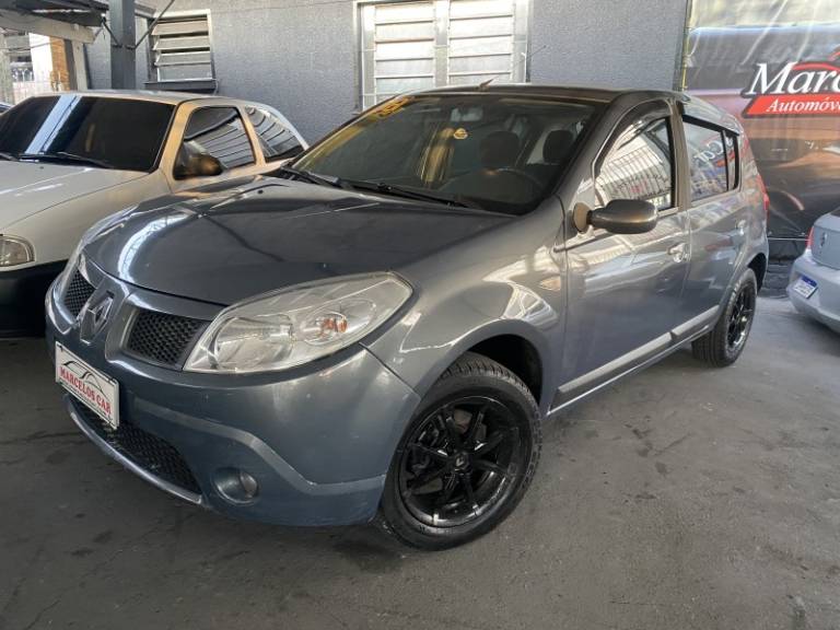 RENAULT - SANDERO - 2008/2008 - Cinza - R$ 26.900,00
