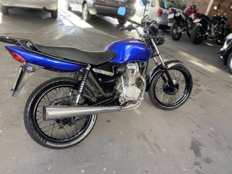 HONDA - CG 125 - 2005/2005 - Azul - R$ 7.900,00