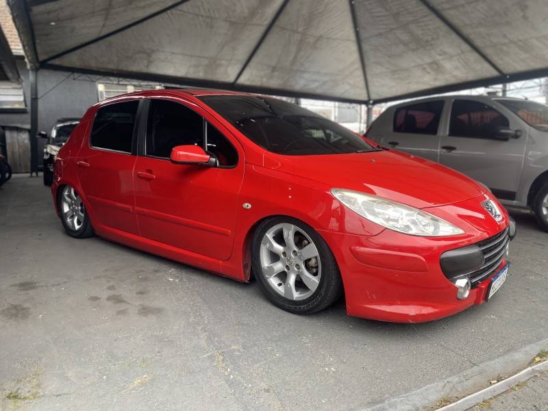 PEUGEOT - 307 - 2009/2009 - Vermelha - R$ 31.900,00