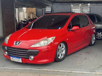 PEUGEOT - 307 - 2009/2009 - Vermelha - R$ 31.900,00